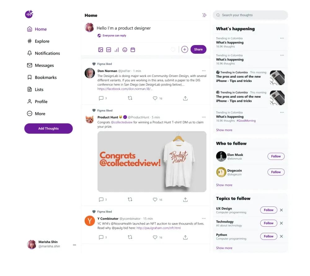 Twitter Clone