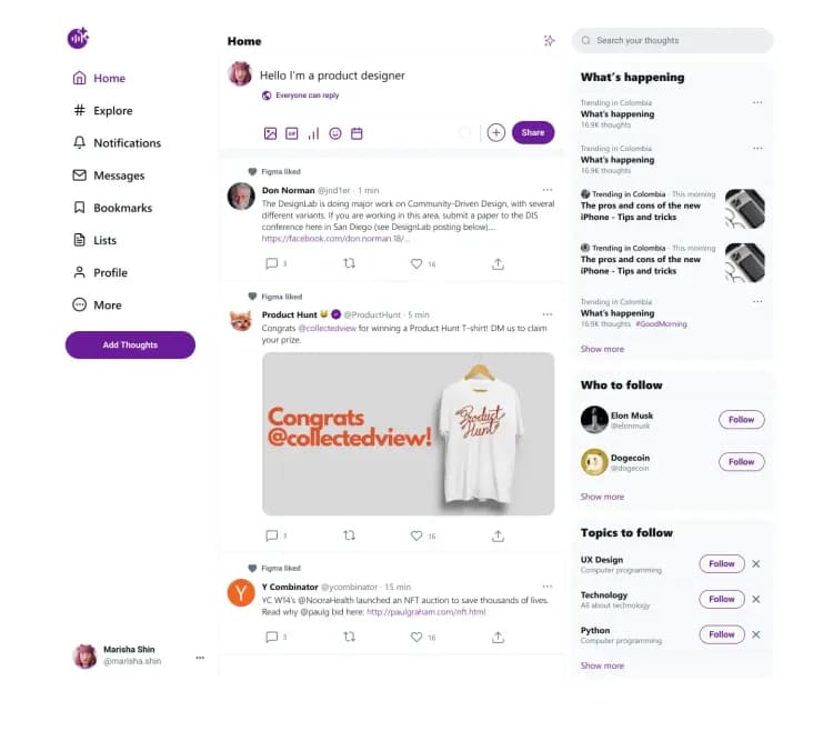 Twitter Clone